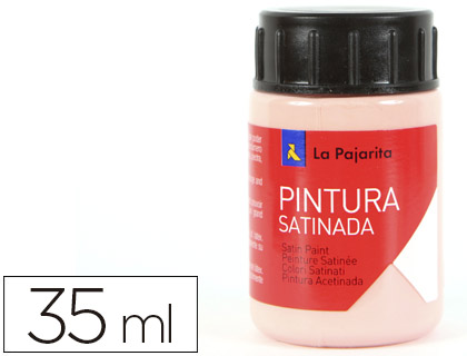 Pintura látex La Pajarita rosa 35ml.